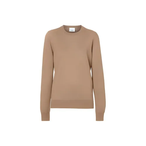 Burberry FW23 Трикотаж Женский Светло-Коричневый