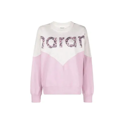 ISABEL MARANT Светло-розовые Женские Толстовки