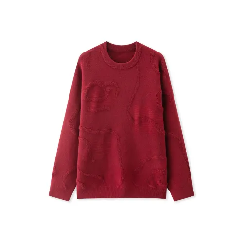 SEM R Трикотаж Унисекс Китай Красный