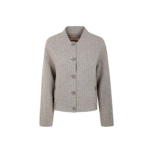 TWINSET Milano Куртки и Пальто Женские Серые