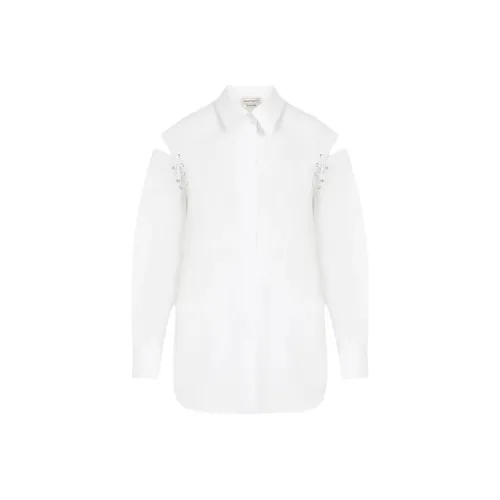 Alexander McQueen Рубашка Женская Белая