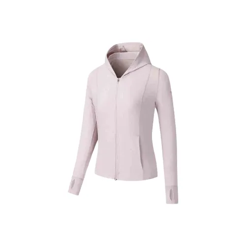 ANTA Variety Тренировки Коллекция Куртки Пальто Женские Ягода Розовый