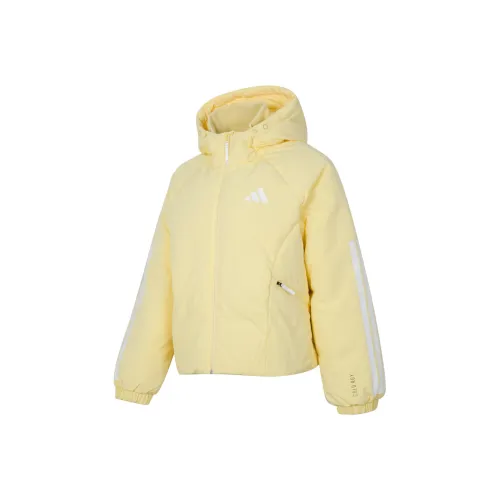 Adidas Пуховик Женские Желтый