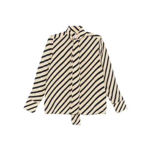 Tommy Hilfiger SS25 Рубашка Женская Светлый Бежевый