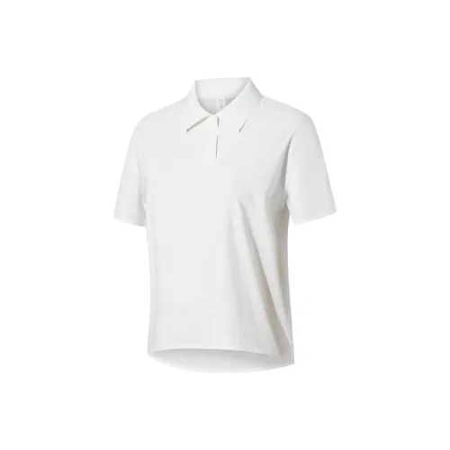 Anta Champion All Weather Series Поло Женское Папирус Белый