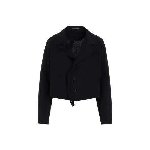 Yohji Yamamoto Y'S SS25 Куртки и Пальто Женские Черный