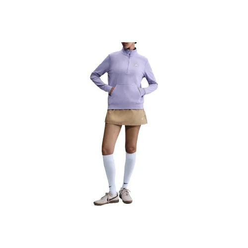 Nike Кашемир Свитер Женские Фиолетовый