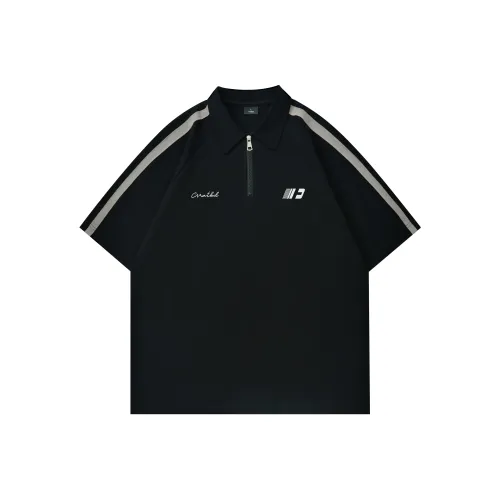 HIPHOPPUNKS Поло Унисекс Черный