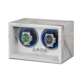 2 слота для часов - мраморный узор - белый [5 уровней + ледяной синий, атмосфера, свет]