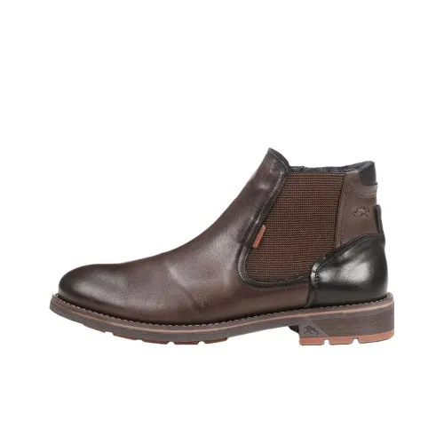 Fluchos Махровый Ботильоны 3 см Мужской Коричневый