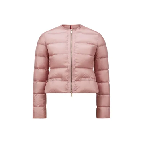 Moncler Laurine Series Пуховик Женский Светло-Розовый