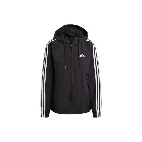 Adidas Essential Куртки и Пальто Японская версия Женские Черный