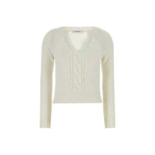 MaxMara Белый Женский Трикотаж