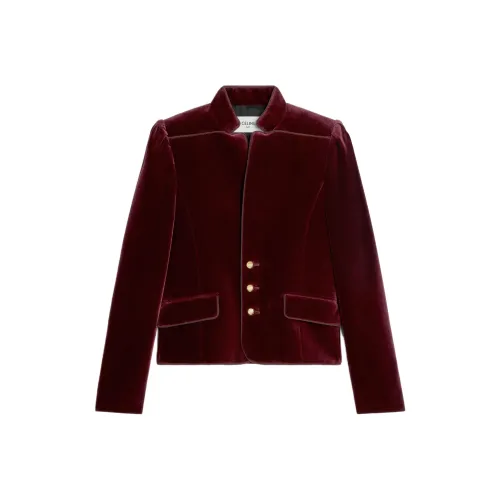 CELINE Женские красные куртки