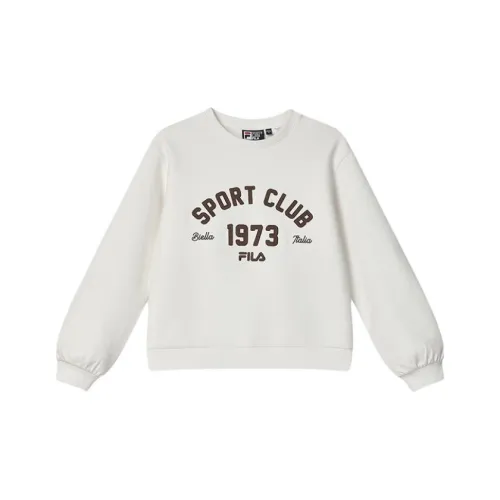 FILA Облачный белый Женские Свитшоты