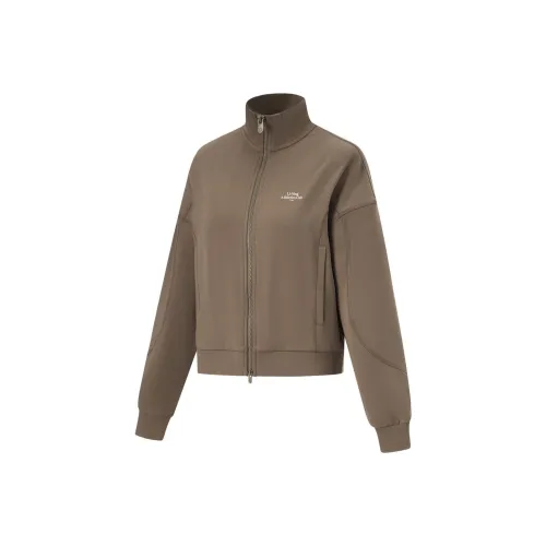 Подкладка Fitness Series Толстовка Женская Грибной Коричневый