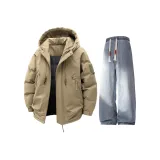 Мшисто-зеленый + Светло-синий