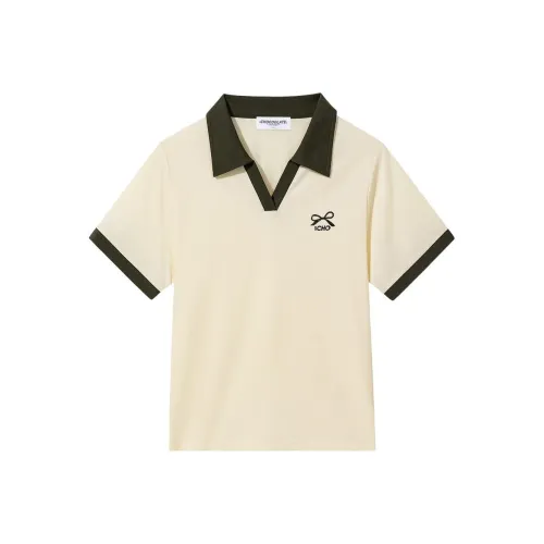 CHOCOOLATE Поло Женское Экрю