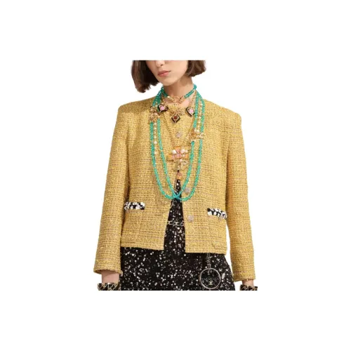 CHANEL Желтые Женские Куртки