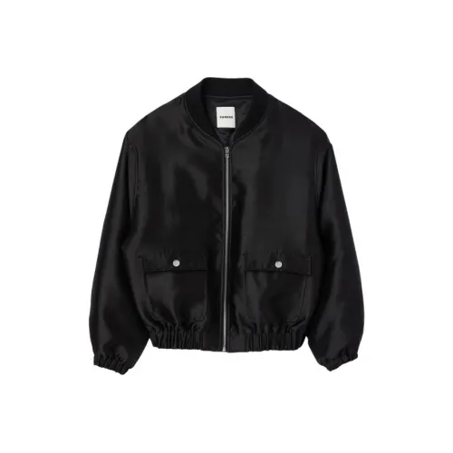 SANDRO Черные Женские Куртки