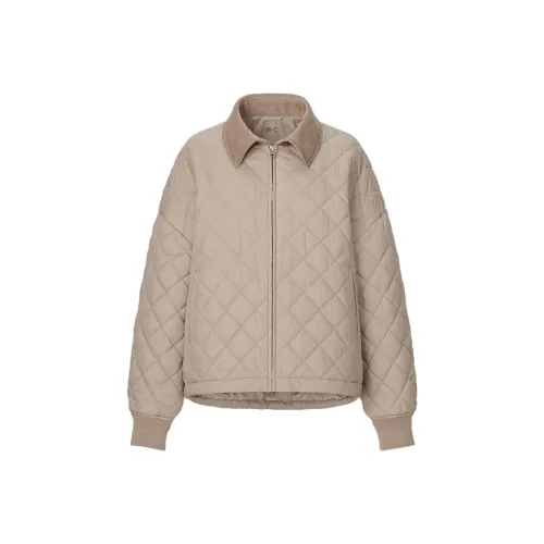 UNIQLO X Clare Waight Keller Co Branded В избранном Бежевый Женские Куртки