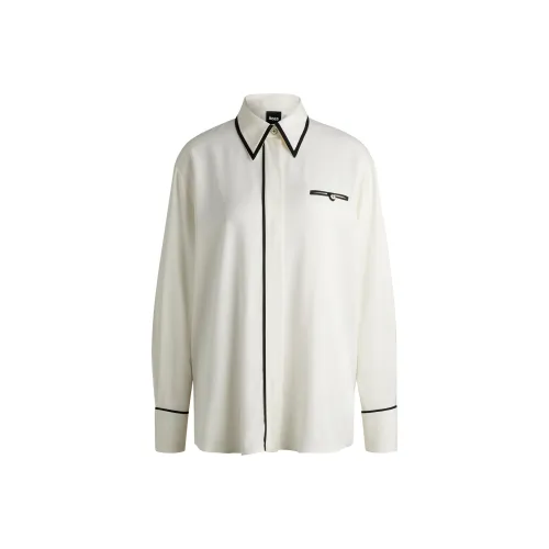 HUGO BOSS Белые Женские Рубашки