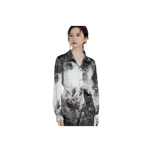 DianThia Кофе Женские Рубашки