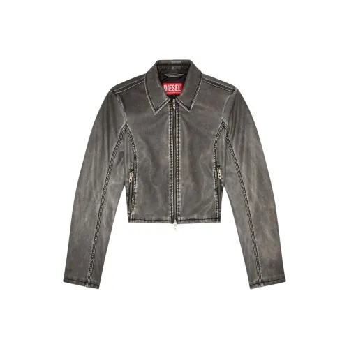 DIESEL Черные Женские Куртки