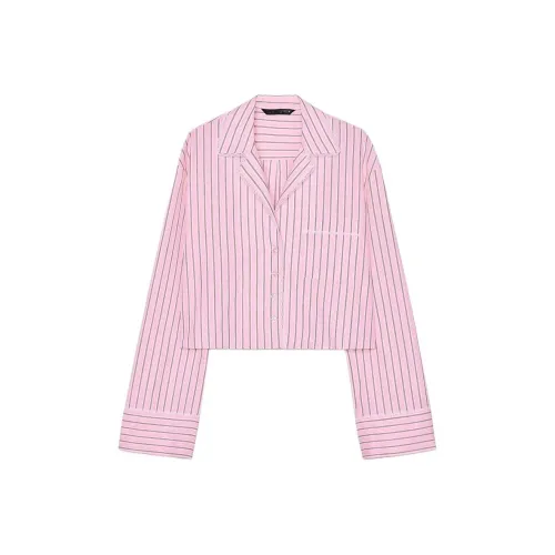 ZARA Розовые Женские Рубашки