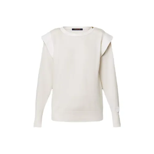 LOUIS VUITTON Cruiser Series FW25 Кашемировый свитер Женский Белый