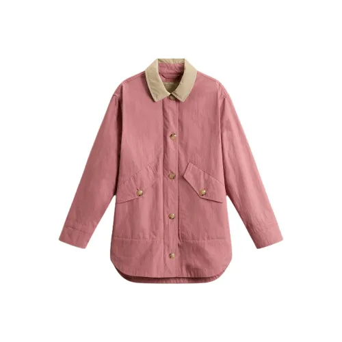 WOOLRICH SS25 Куртки Пальто Женские Розовый