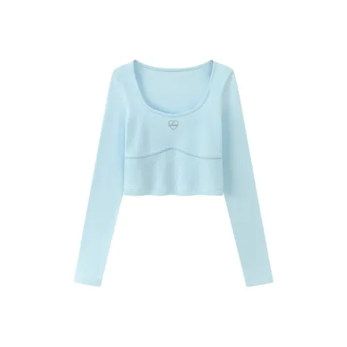 CHUU Детский синий Женские футболки