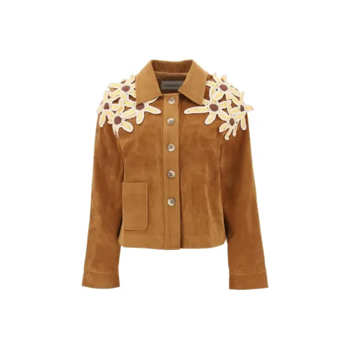 SIEDRES Куртки Пальто Женские Коричневый