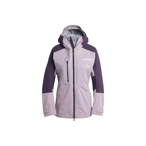 Adidas Campera Немецкий размер (DE) Senderismo Terrex Xploric RAIN.RDY Куртка Женская Fig Aurora Черный