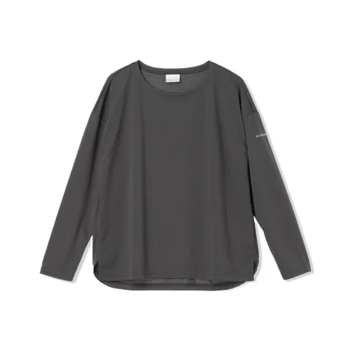 Columbia SS25 Рубашка Женская Темно-Серый 011