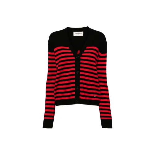 Sonia Rykiel Черно-красные Женские кашемировые свитеры