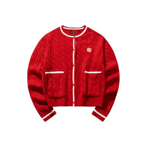 ANTA Good Things Happen Трикотаж Женский Кленовый Лист Красный