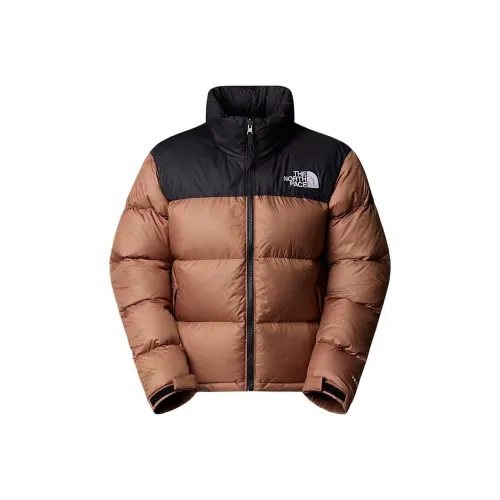 THE NORTH FACE Nuptse1996 Collection Ретро Куртка Женская Latte Черная