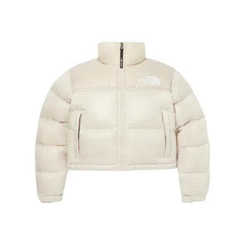 THE NORTH FACE Nuptse Пуховик Женские Цвет Слоновая кость