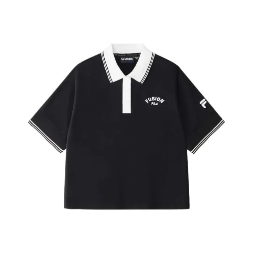 FILA FUSION FOB Черные Женские Поло