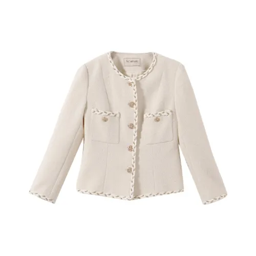 YUMOMO STAR Куртка Женская Телесного цвета Бежевый