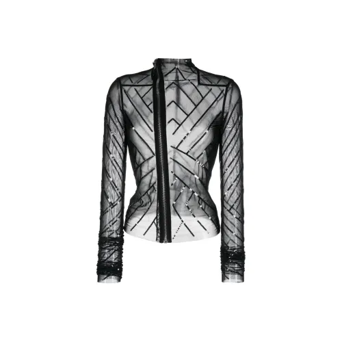 RICK OWENS Черные Женские Куртки