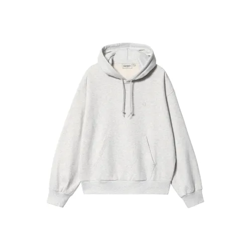 Carhartt WIP SS24 W' С капюшоном Casey Толстовка Женская Серого цвета