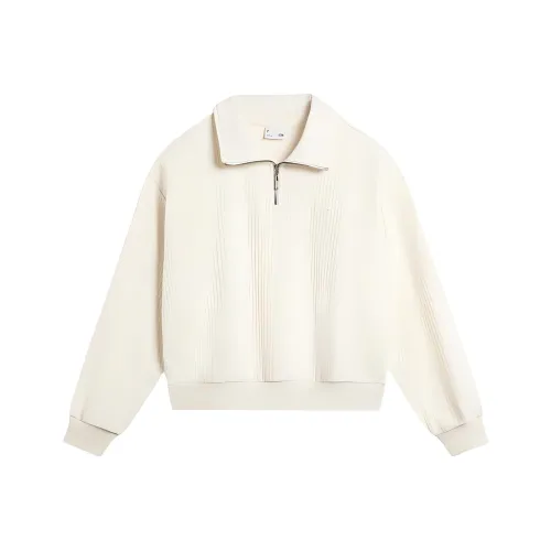 LINING Sports Life Collection Толстовка Женская Экрю