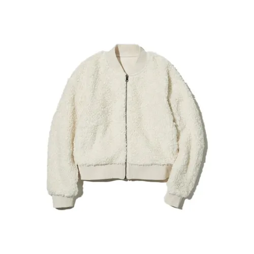 UNIQLO Сливочный Женский Куртки