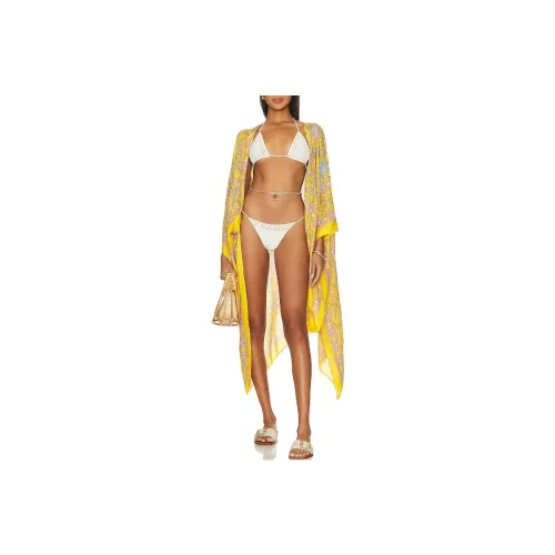 FREE PEOPLE Рубашка Женская Многоцветная