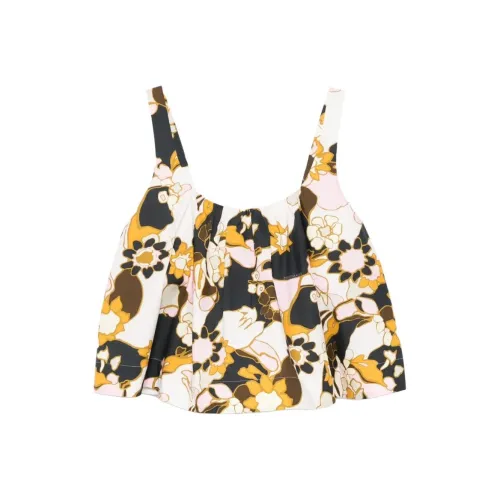 Zimmermann SS25 Топ на бретелях Женский Многоцветный