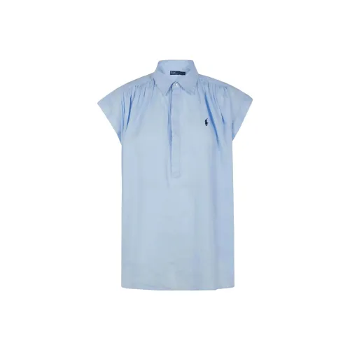 Polo Ralph Lauren Рубашка Женская Розовая Синяя