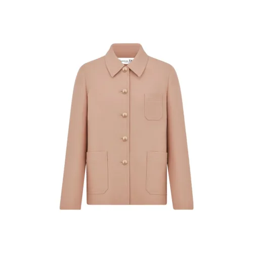 DIOR Светло-розовые Женские Куртки