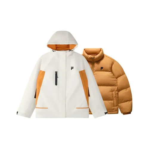 FILA FUSION Пуховик Женский Cloud White